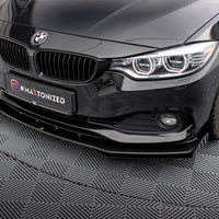 Maxton Design - STREET PRO FRONT SPLITTER + FLAPS BMW 4 GRAN COUPE F36