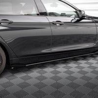 Maxton Design - STREET PRO SIDE SKIRTS DIFFUSERS + FLAPS BMW 4 GRAN COUPE F36