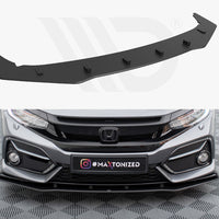 Maxton Design - STREET PRO FRONT SPLITTER HONDA CIVIC SPORT MK 10