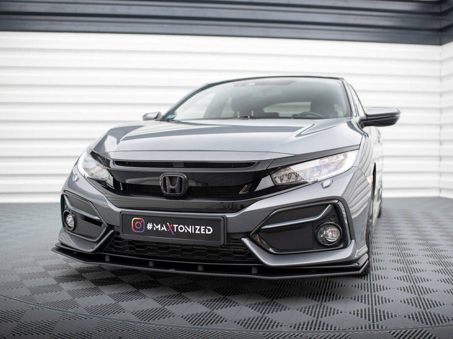 Maxton Design - STREET PRO FRONT SPLITTER HONDA CIVIC SPORT MK 10