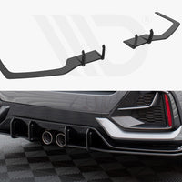 Maxton Design - STREET PRO REAR DIFFUSER HONDA CIVIC SPORT MK 10 Facelift