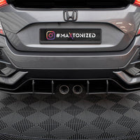 Maxton Design - STREET PRO REAR DIFFUSER HONDA CIVIC SPORT MK 10 Facelift