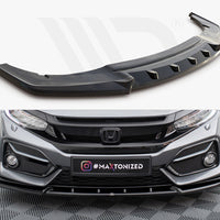 Maxton Design - FRONT SPLITTER HONDA CIVIC SPORT MK 10