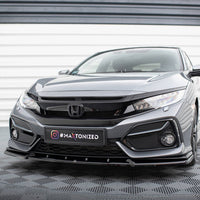 Maxton Design - FRONT SPLITTER HONDA CIVIC SPORT MK 10
