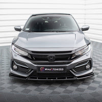 Maxton Design - FRONT SPLITTER HONDA CIVIC SPORT MK 10