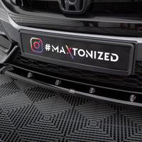 Maxton Design - FRONT SPLITTER HONDA CIVIC SPORT MK 10