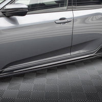 Maxton Design - SIDE SKIRTS DIFFUSERS HONDA CIVIC SPORT MK 10