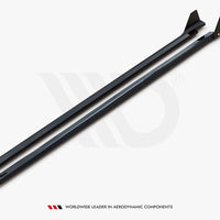 Maxton Design - SIDE SKIRTS DIFFUSERS + FLAPS HONDA CIVIC SPORT MK 10