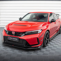Maxton Design - FRONT SPLITTER V.1 + FLAPS HONDA CIVIC TYPE-R MK 11