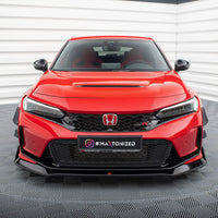 Maxton Design - FRONT SPLITTER V.1 + FLAPS HONDA CIVIC TYPE-R MK 11