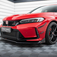 Maxton Design - FRONT SPLITTER V.1 + FLAPS HONDA CIVIC TYPE-R MK 11