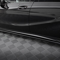 Maxton Design - SIDE SKIRTS DIFFUSERS MERCEDES-BENZ A AMG-LINE W176 FACELIFT