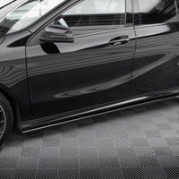 Maxton Design - SIDE SKIRTS DIFFUSERS MERCEDES-BENZ A AMG-LINE W176 FACELIFT