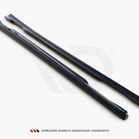 Maxton Design - SIDE SKIRTS DIFFUSERS MERCEDES-BENZ A AMG-LINE W176 FACELIFT
