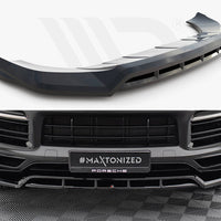 Maxton Design - FRONT SPLITTER PORSCHE CAYENNE SPORT DESIGN MK3