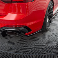 Maxton Design - REAR SIDE SPLITTERS AUDI RS4 B9 AVANT