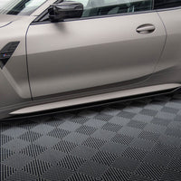 Maxton Design - Side Skirt Diffusers V.3 CSL Look BMW M4 G82 / G82 Facelift