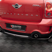 Maxton Design - CENTRAL REAR SPLITTER MINI COUNTRYMAN JCW MK1 (2012-2016)