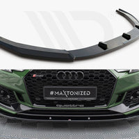 Maxton Design - FRONT SPLITTER V.1 AUDI RS4 B9