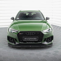 Maxton Design - FRONT SPLITTER V.2 AUDI RS4 B9