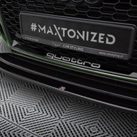 Maxton Design - FRONT SPLITTER V.2 AUDI RS4 B9