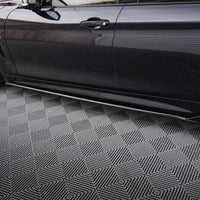Maxton Design - Side Skirts Diffusers V.3 BMW 4 Coupe / Gran Coupe / Cabrio M-Pack F32 / F36 / F33