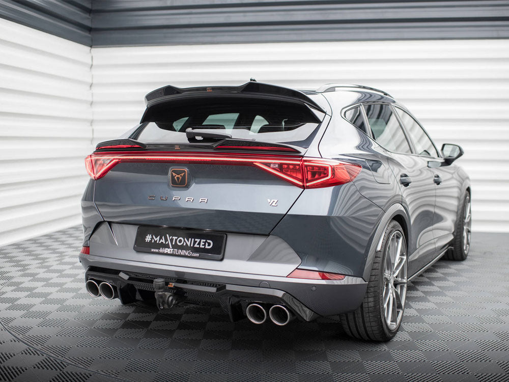 Maxton Design - Rear Valance V.3 + Exhaust Ends Imitation Cupra Formen ...