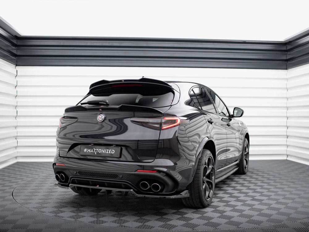 Maxton Design - Upper Spoiler CAP 3D Alfa Romeo Stelvio Mk1