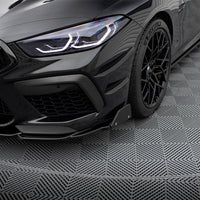 Maxton Design - Front Splitter V.1 + Flaps BMW M8 Gran Coupe F93 / Coupe F92