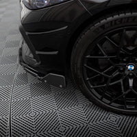 Maxton Design - Front Splitter V.1 + Flaps BMW M8 Gran Coupe F93 / Coupe F92