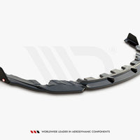 Maxton Design - Front Splitter V.1 + Flaps BMW M8 Gran Coupe F93 / Coupe F92