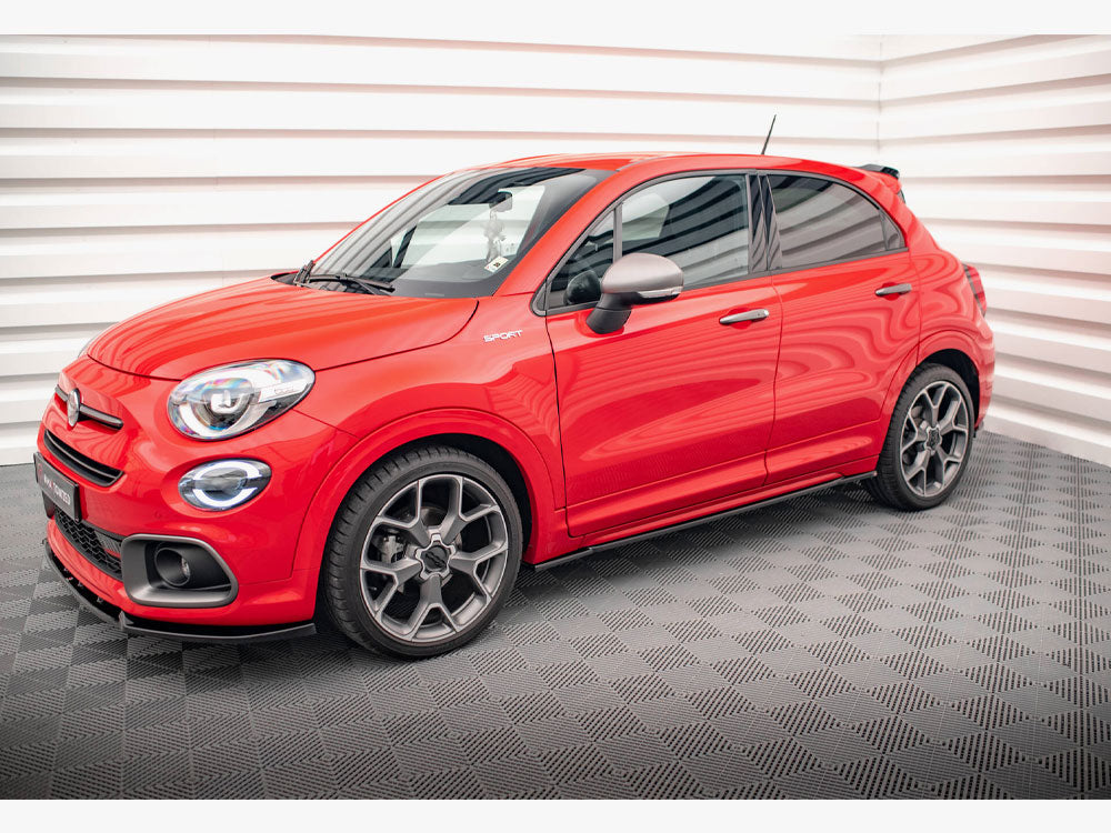 Maxton Design - Side Skirts Diffusers Fiat 500X Sport Mk1 Facelift