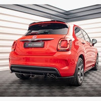Maxton Design - Central Rear Splitter (Vertical Bars) Fiat 500X Sport Mk1 Facelift