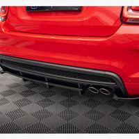 Maxton Design - Central Rear Splitter (Vertical Bars) Fiat 500X Sport Mk1 Facelift