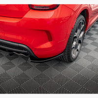 Maxton Design - Central Rear Splitter (Vertical Bars) Fiat 500X Sport Mk1 Facelift