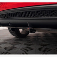 Maxton Design - Central Rear Splitter (Vertical Bars) Fiat 500X Sport Mk1 Facelift