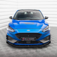 Maxton Design - Street PRO Front Splitter + Flaps Ford Focus ST / ST-Line Mk4