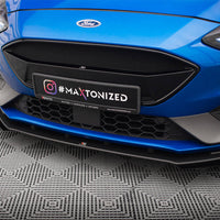 Maxton Design - Street PRO Front Splitter + Flaps Ford Focus ST / ST-Line Mk4