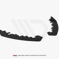 Maxton Design - FRONT SPLITTER FLAPS FORD FOCUS ST MK4 (2019-)