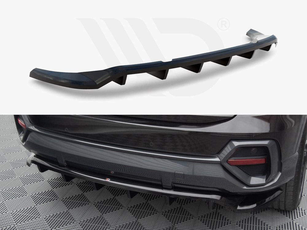 Maxton Design - CENTRAL REAR SPLITTER (VERTICAL BARS) AUDI Q3 SPORTBACK F3