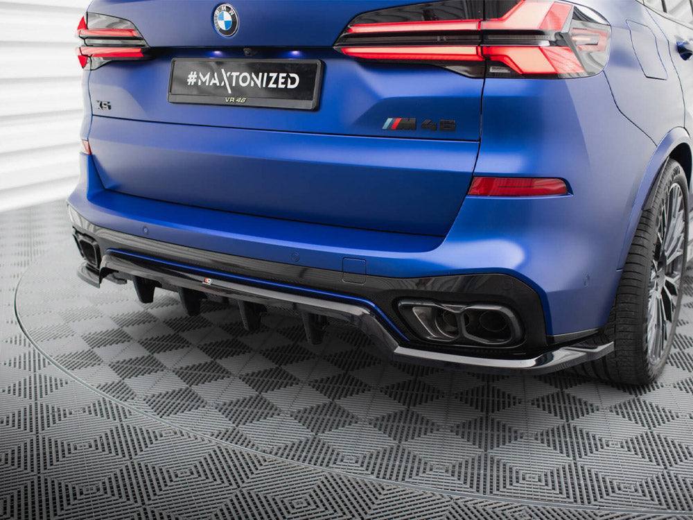 Maxton Design - Central Rear Splitter (Vertical Bars) V.1 BMW X5 M-Pack G05 Facelift
