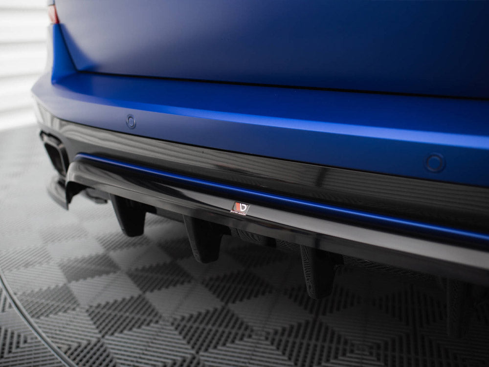 Maxton Design - Central Rear Splitter (Vertical Bars) V.1 BMW X5 M-Pack G05 Facelift