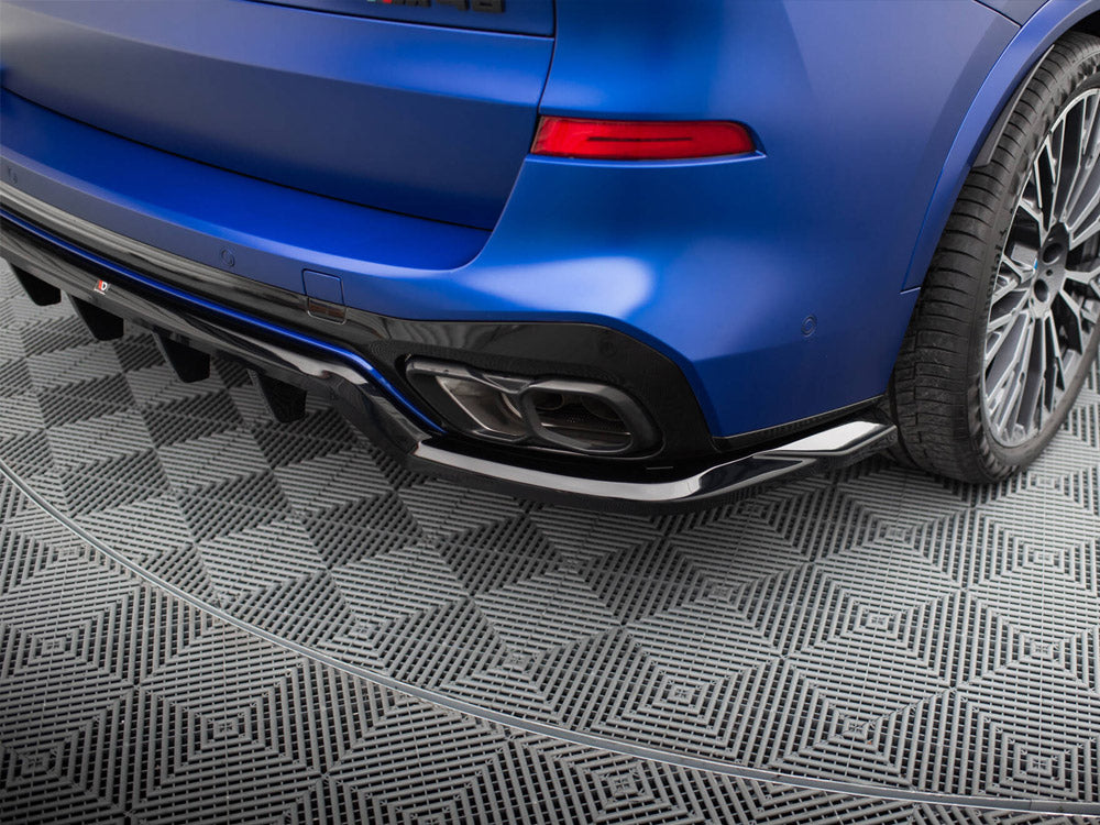 Maxton Design - Central Rear Splitter (Vertical Bars) V.1 BMW X5 M-Pack G05 Facelift