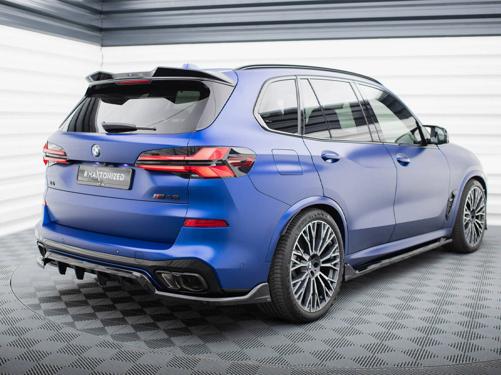 Maxton Design - Central Rear Splitter (Vertical Bars) V.2 BMW X5 M-Pac ...