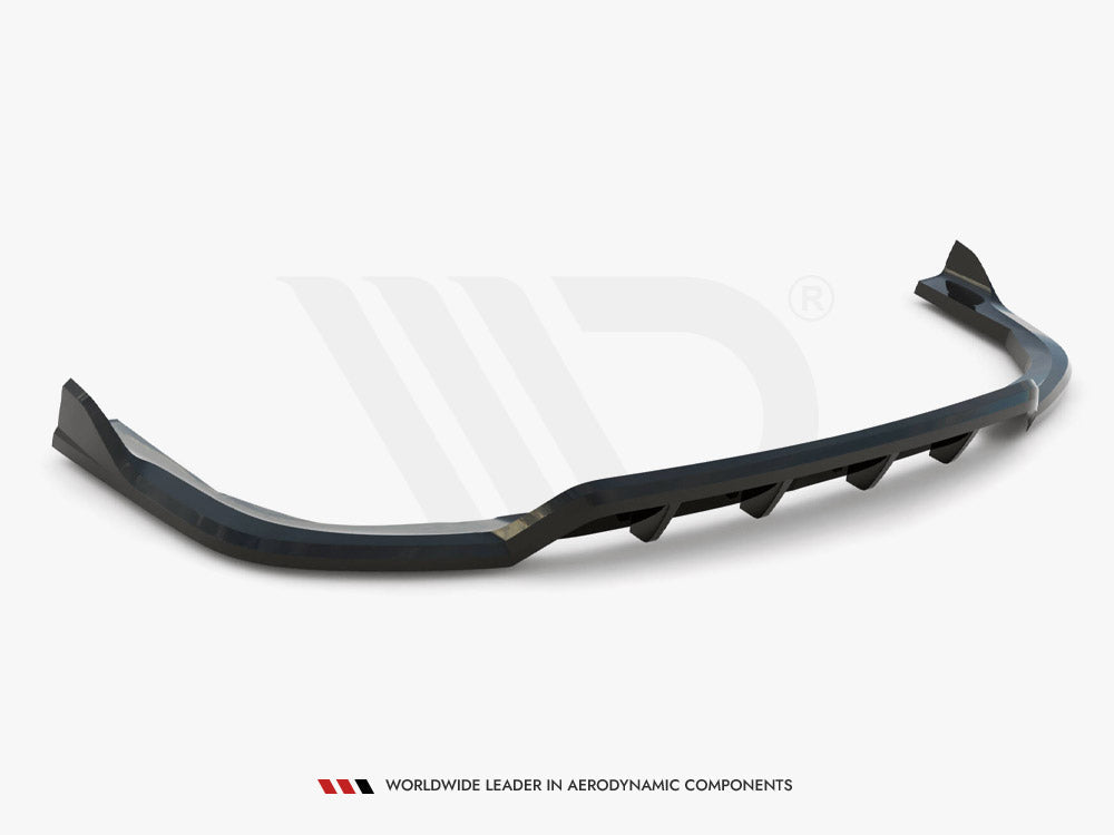 Maxton Design - Central Rear Splitter (Vertical Bars) V.2 BMW X5 M-Pack G05 Facelift