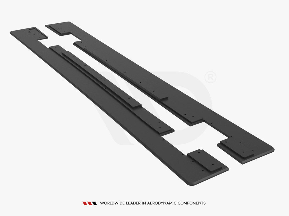 Maxton Design - STREET PRO SIDE SKIRTS DIFFUSERS MERCEDES-AMG CLA 45 C117 FACELIFT