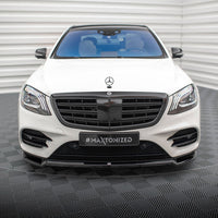 Maxton Design - Front Splitter V.1 Mercedes-Benz S AMG-Line W222 Facelift