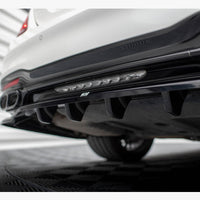 Maxton Design - Rear Splitter (Vertical Bars) Mercedes-Benz S AMG-Line W222 Facelift