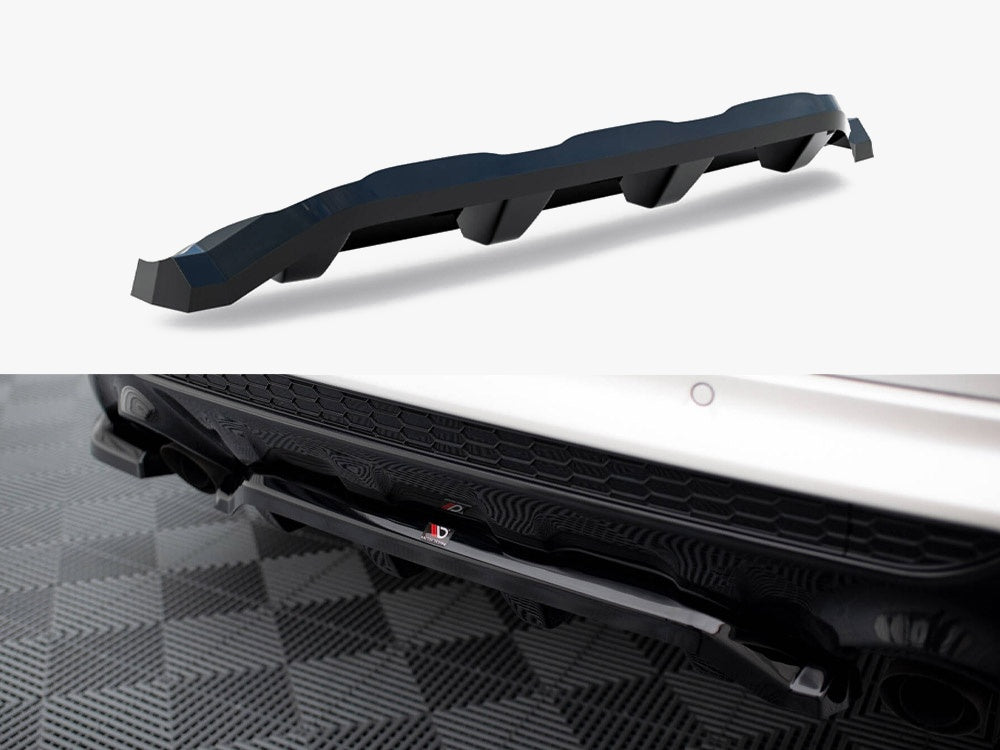 Maxton Design - Central Rear Splitter (Vertical Bars) Ford Kuga ST-Line Mk2