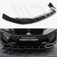 Maxton Design - FRONT SPLITTER V.1 BMW X3 M F97 FACELIFT